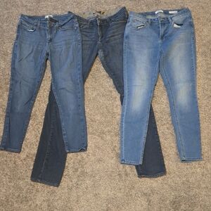 PAIGE Denim Skinny Jeans Set